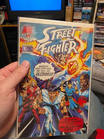 Street Fighter comic